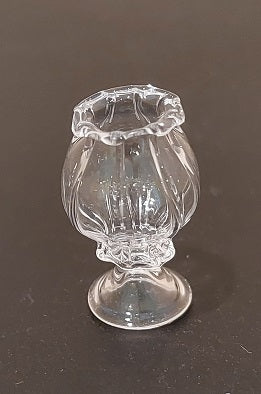 CCB0481, Blown Glass Vase, Clear