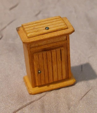 1/4" Scale Ice Box, Handmade