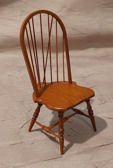 Windsor Brace Back Chair, Cherry