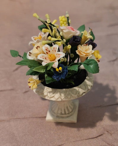 Flower Arrangement in Urn