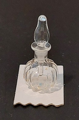 Perfume Bottle, Rib Glass