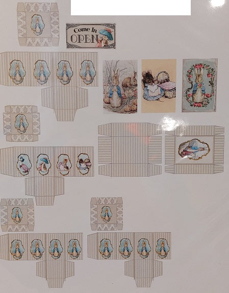 Peter Rabbit Boxes Kit, Beige