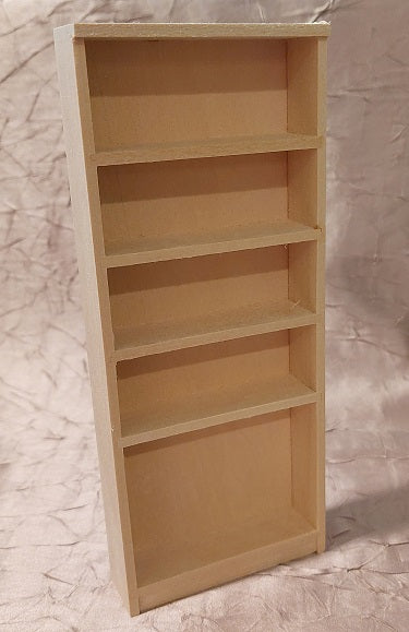 Bookshelf with Large Bottom Shelf