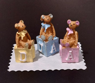 Bears on Blocks, Assorted