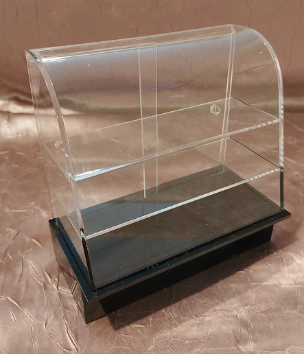 Display Case with Black Base