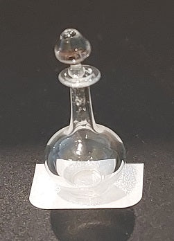 1/2" Scale Round Decanter, Clear