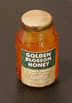 Golden Blossom Honey Jar