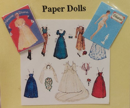 Princess Diana Paper Dolls