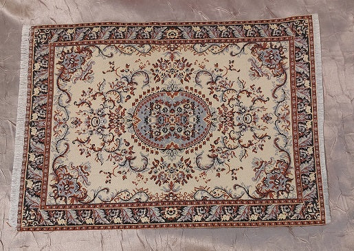 Rug, Large Rect, Cream, Lavender – Miniature Designs, Inc.