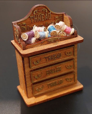 Thread Spool Cabinet, Filled