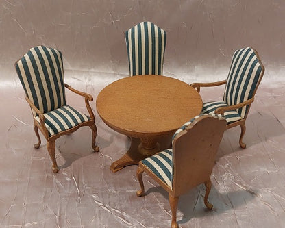 Table & 4 Chairs, Fruitwood