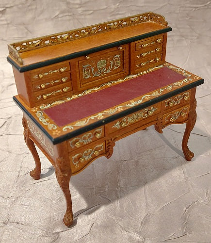 Desk with Top Drawer, Walnut