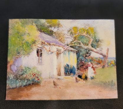 Oil Painting, French Country Scene