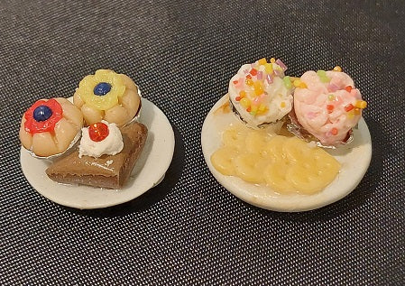 Plate of Desserts, Assorted