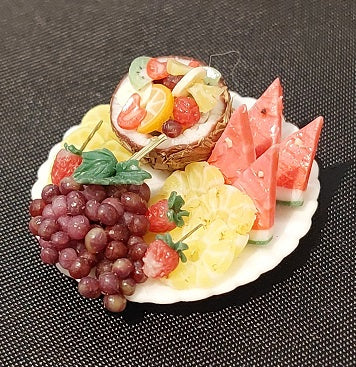 Fresh Fruit Plate, Porcelain