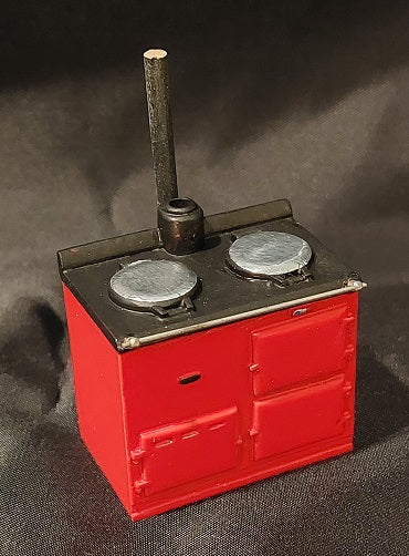 1/2" Scale Aga Stove, Red