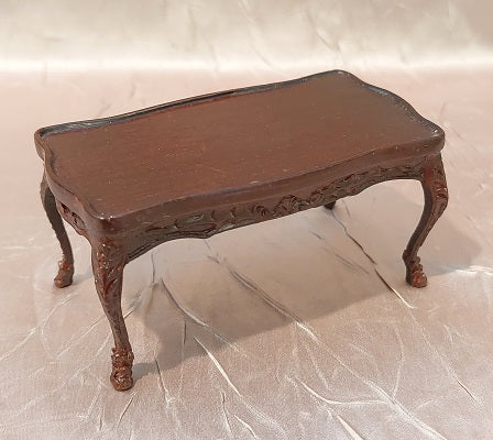 French Coffee Table, Mahogany