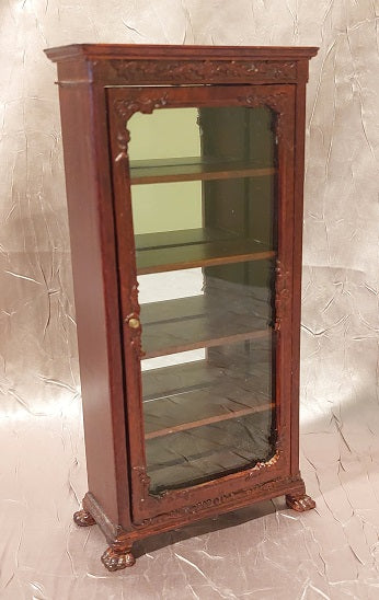 Chilton Mirrored Curio, Mahogany