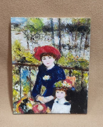 Oil Painting, On The Terrace/Renoir