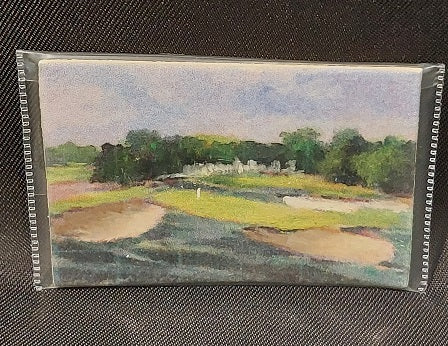 Oil Painting, Golf Course Study, A