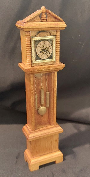 Vintage Grandfather Clock, Oak