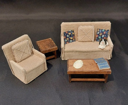 1/2" Scale Southwest Living Room Set, 4pc