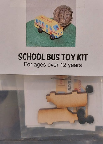 Pull Toy Kit, School Bus