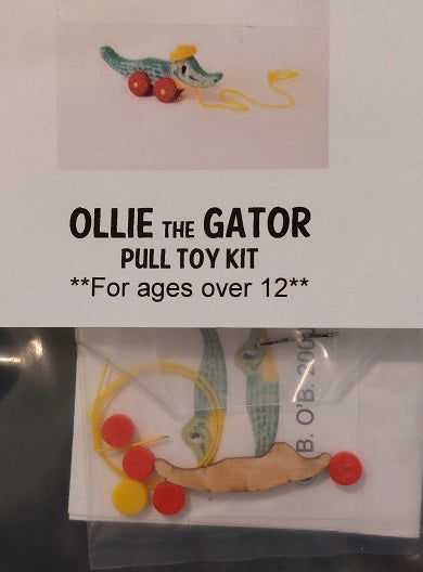 Pull Toy Kit, Ollie The Gator