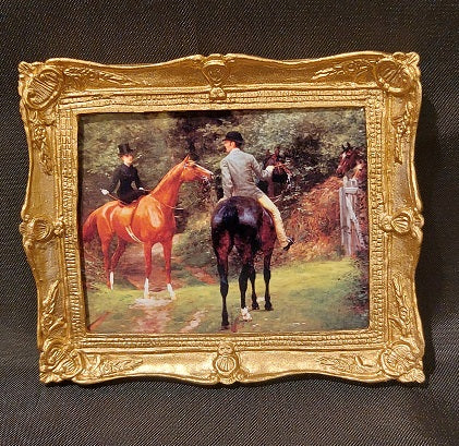 Framed Print, Return From The Hunt