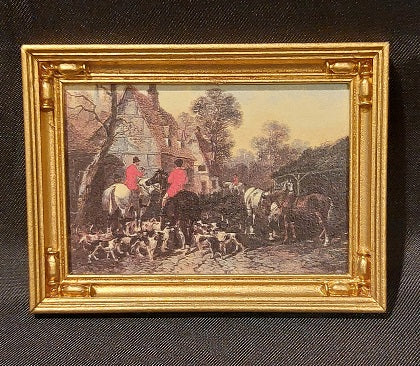 Framed Print, The Hunt