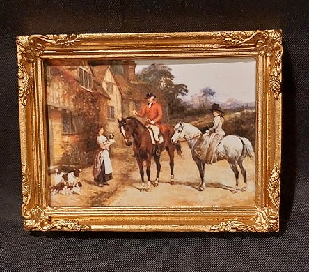 Framed Print, New Hunt Dog