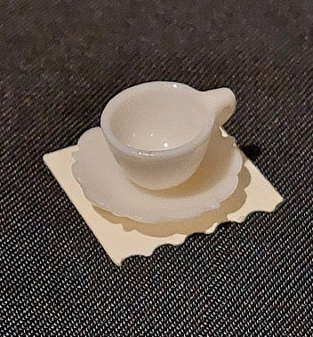 Egg Shell Tea Cup & Saucer