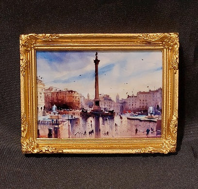 Framed Print, Trafalgar London Square