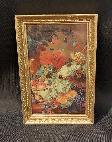 Framed Print, Fruits & Flowers