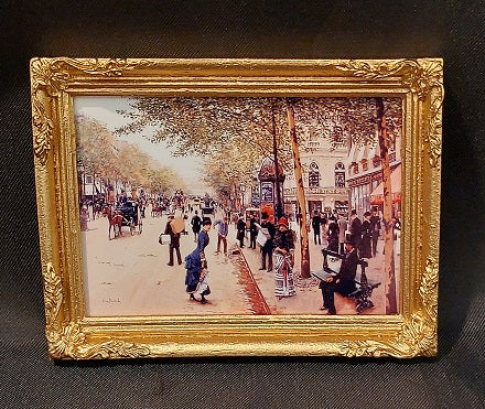 Framed Print, Streets of Paris