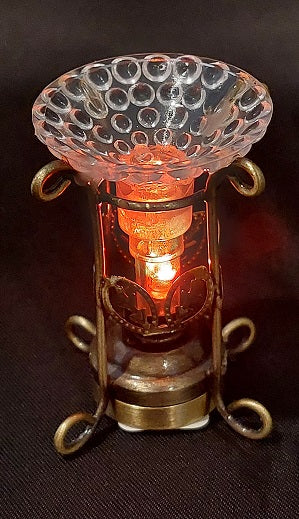 CCE567, Aromatherapy Flickering Lamp, Gunmetal