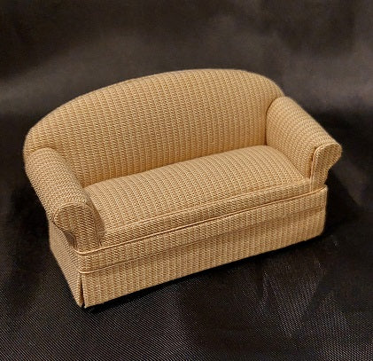 1/2" Scale Butternut Sofa