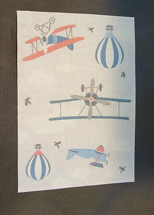 Rug, Airplane & Hot Air Balloon, #650