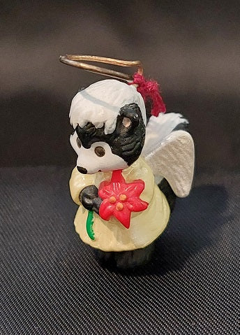 Hallmark Ornament, Angel Skunk, 1994