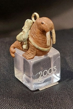 Hallmark Ornament, Walrus Ice Block, 2003