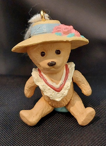 Hallmark Ornament, Victorian Bear, 1998