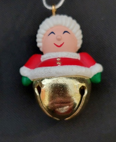 Hallmark Ornament, Mrs. Claus Bell, 2002