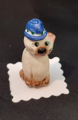 Cartoon Cat Figurine