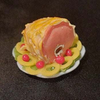 Bone In Ham with Garnish