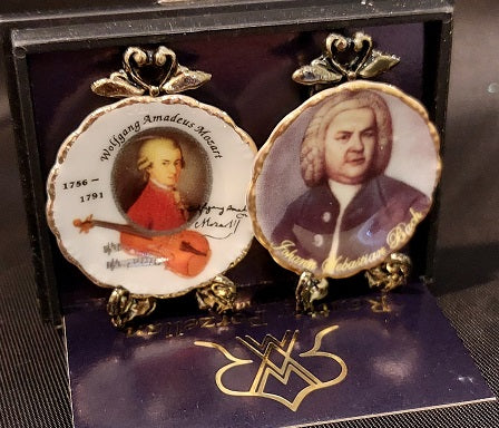 CEA007, Plate Set, Mozart & Bach