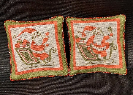 Pillows, Christmas Santa Sleigh