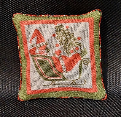 Pillow, Christmas Santa, Napping