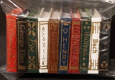 Book Set, Famous Authors, 10pc