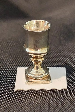 Kiddush Goblet, Sterling Silver