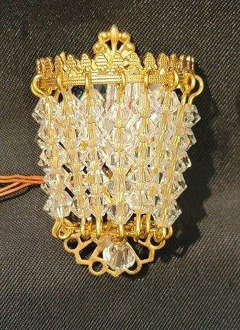 Wall Lamp with Crystals, LED